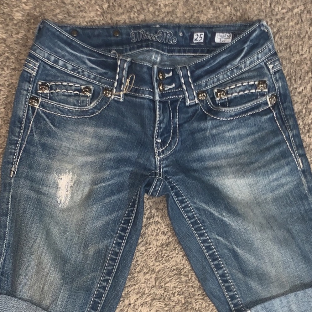 Capris jeans shorts